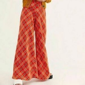 Free People Retro Wide Leg Pants
